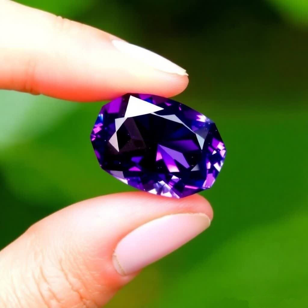 How Big Is 1 Carat Of Amethyst Stone